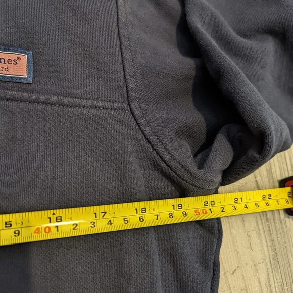 Vineyard vines men's navy blue 1/4 zip pullover Patriots size XS - Picture 6 of 6